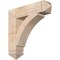 Ekena Millwork Thorton Arts & Crafts Smooth Bracket, Douglas Fir, 5 1/2"W x 26"D x 26"H BKT06X26X26THR03SDF - alternate 1